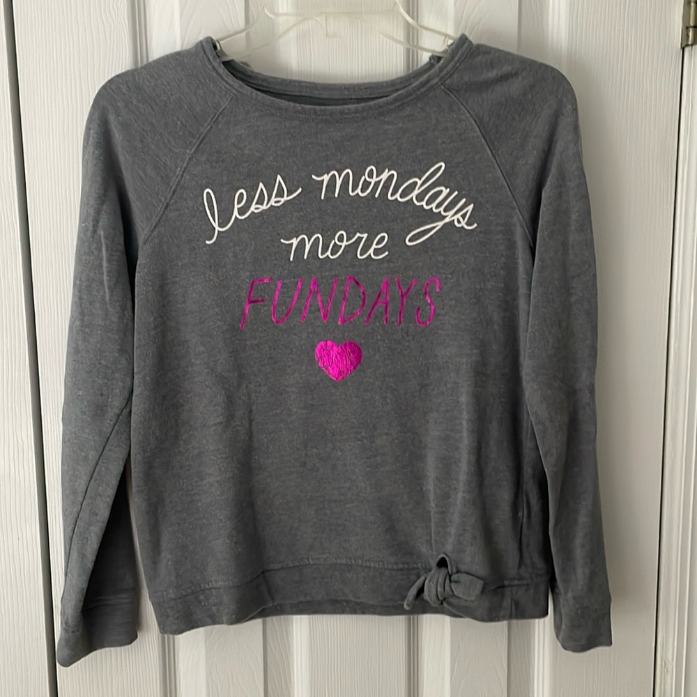 Girls crew neck sweatshirt, size 14